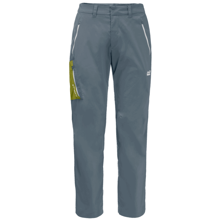 Men's Overland Pants Brand Jack Wolfskin Hot Storm Grey