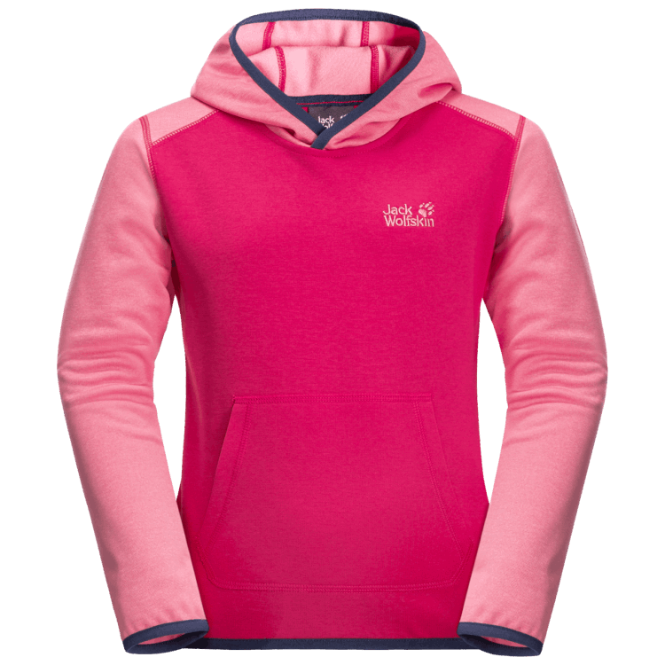 Orchid Hot Kid's Active Hoody Brand Jack Wolfskin