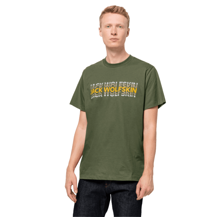 Brand Brand Jack Wolfskin Men's Strobe T Greenwood