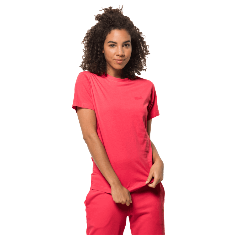 Tulip Red Brand Women's Essential T Brand Jack Wolfskin