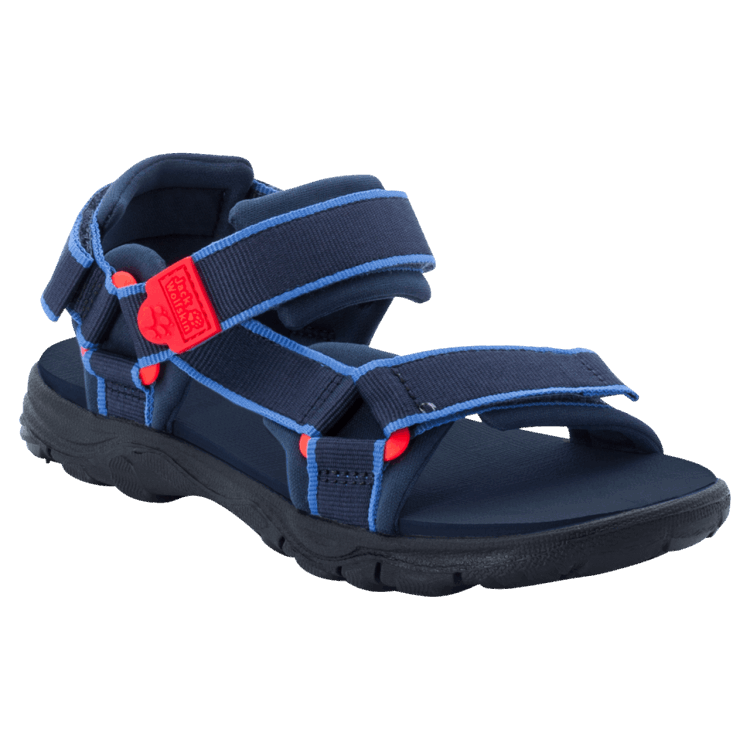 SEVEN SEAS 3 K Brand Jack Wolfskin Blue-Red Hot
