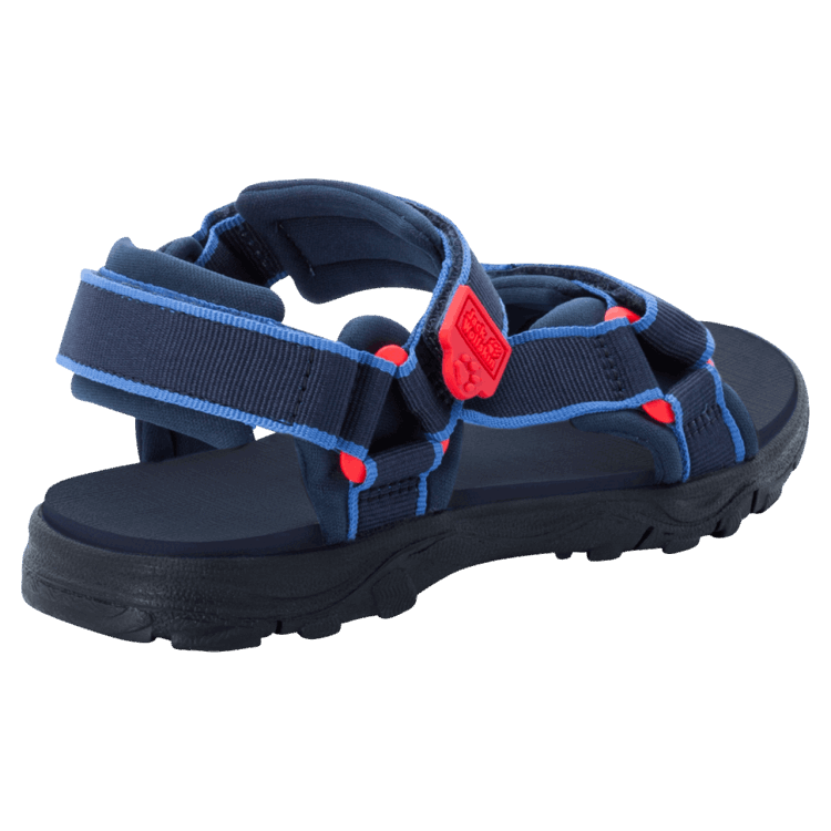 SEVEN SEAS 3 K Brand Jack Wolfskin Blue-Red Hot