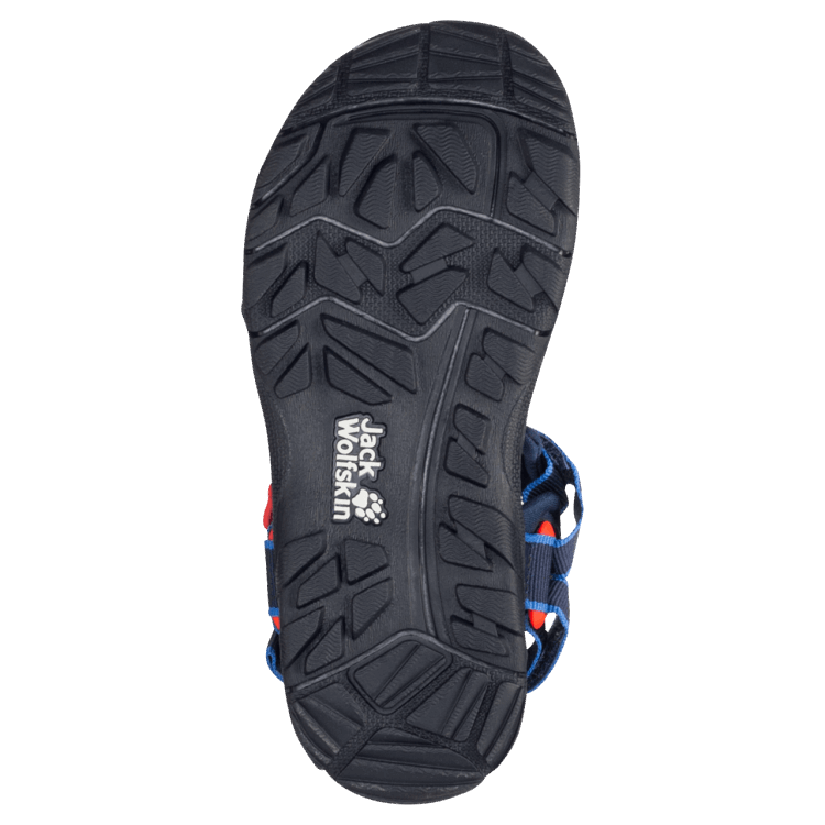 SEVEN SEAS 3 K Brand Jack Wolfskin Blue-Red Hot