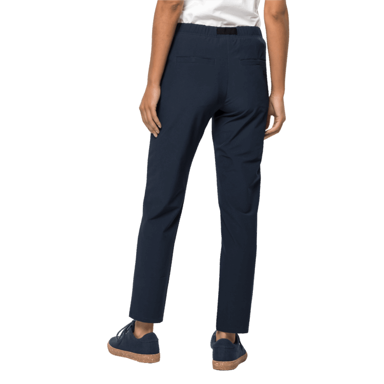 Collections Women's Summer Lifestyle Pants Brand Jack Wolfskin Night Blue