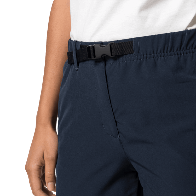 Collections Women's Summer Lifestyle Pants Brand Jack Wolfskin Night Blue