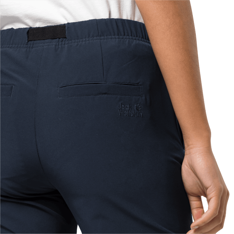Collections Women's Summer Lifestyle Pants Brand Jack Wolfskin Night Blue