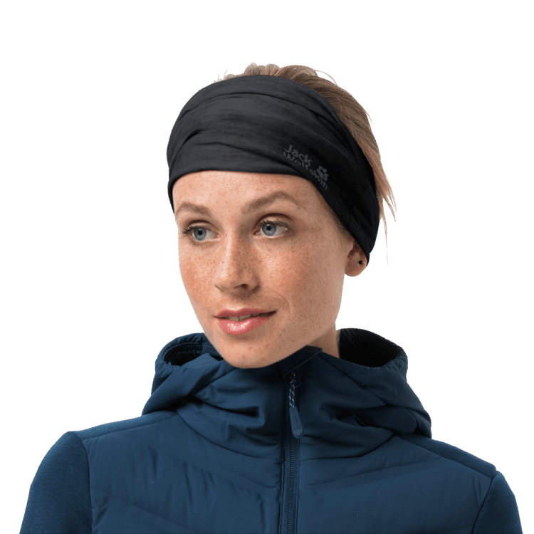 Dark Grey Heather Brand Jack Wolfskin Original Melange Headgear