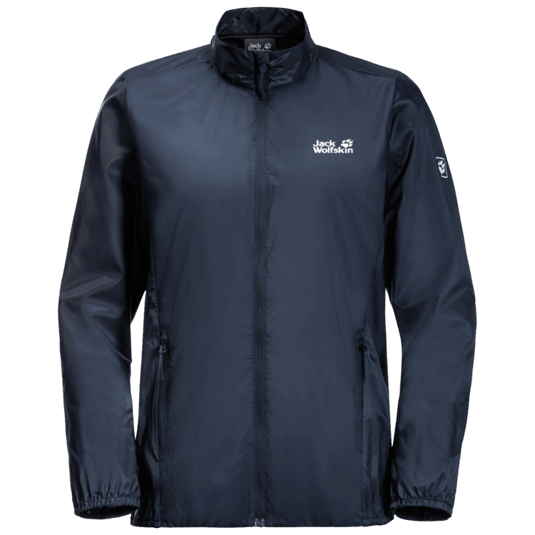 Collections Brand Jack Wolfskin Women's Pack & Go Windshell Night Blue