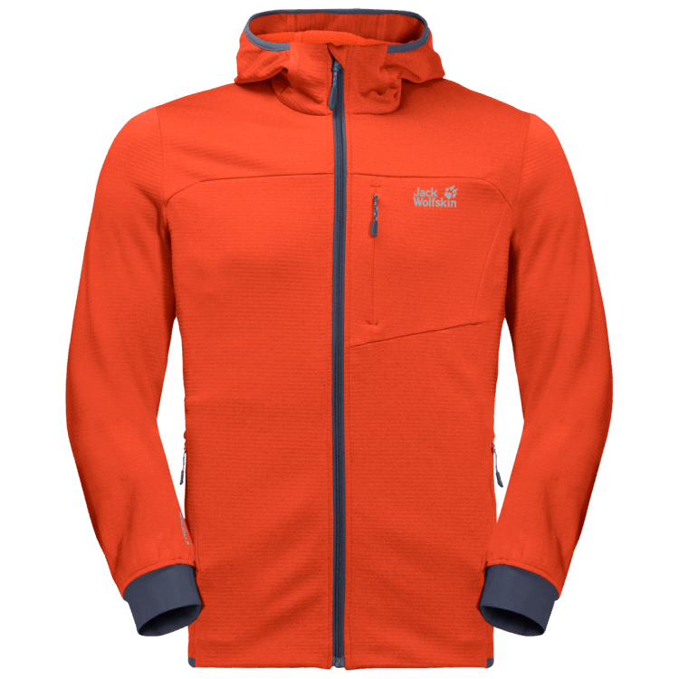Men's Hydro Grid Fleece Wild Brier Fashion Brand Jack Wolfskin