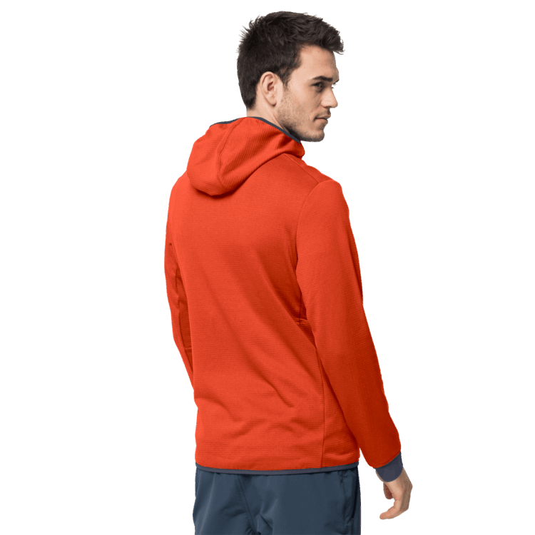Men's Hydro Grid Fleece Wild Brier Fashion Brand Jack Wolfskin