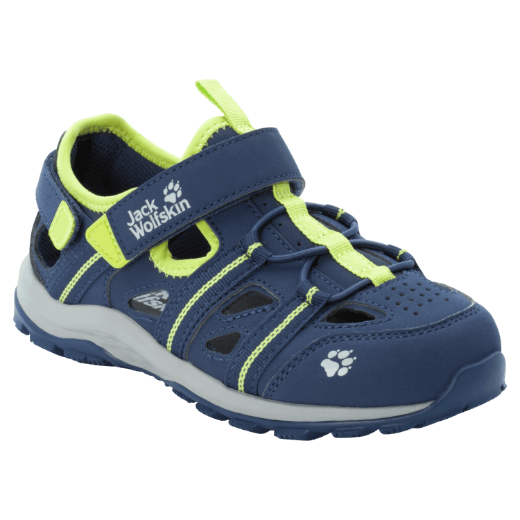 Brand Jack Wolfskin Kid's Sun Climber Blue-Lime Collections
