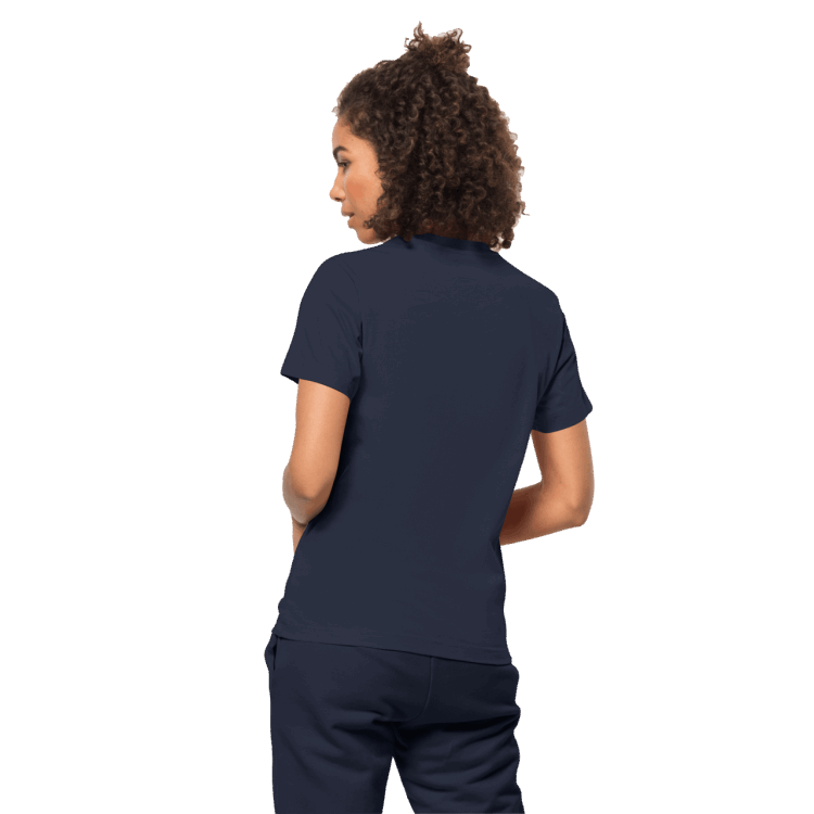 Night Blue Brand Jack Wolfskin Women's Essential T Origin