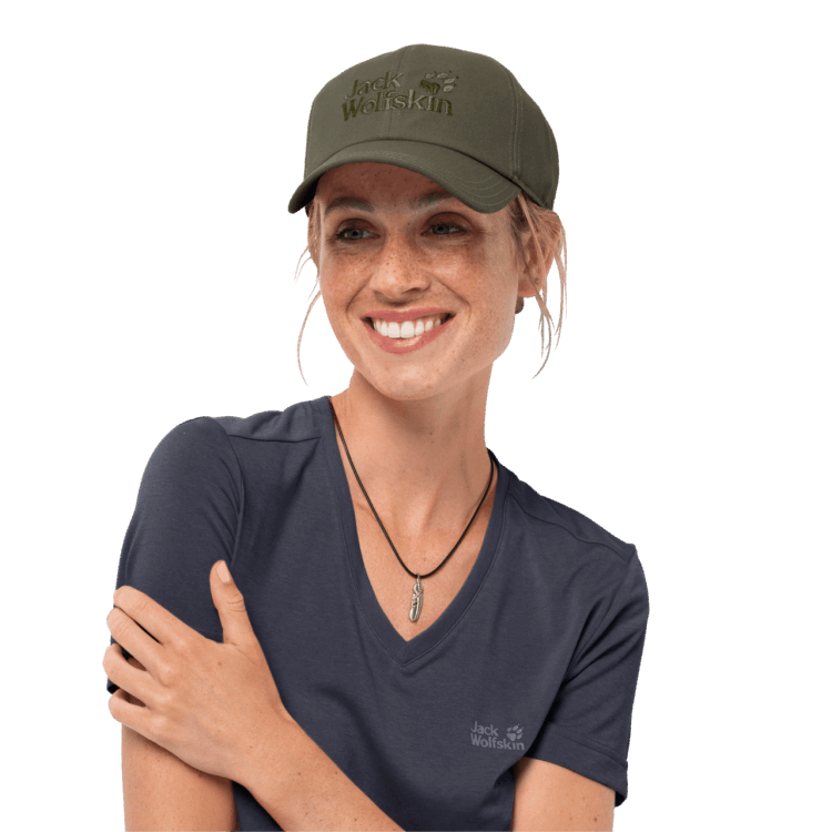 Grape Leaf Baseball Cap New Brand Jack Wolfskin