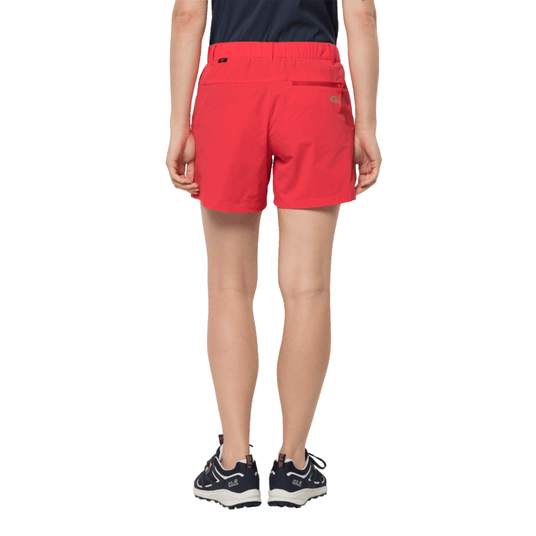Brand Jack Wolfskin Women's Pack & Go Short Hot Tulip Red