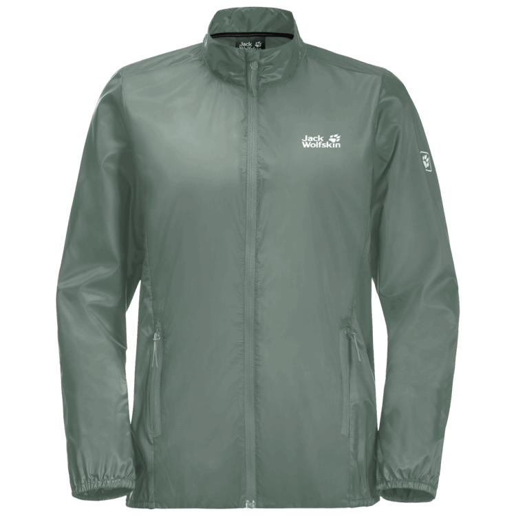 Origins Hedge Green Women's Pack & Go Windshell Brand Jack Wolfskin