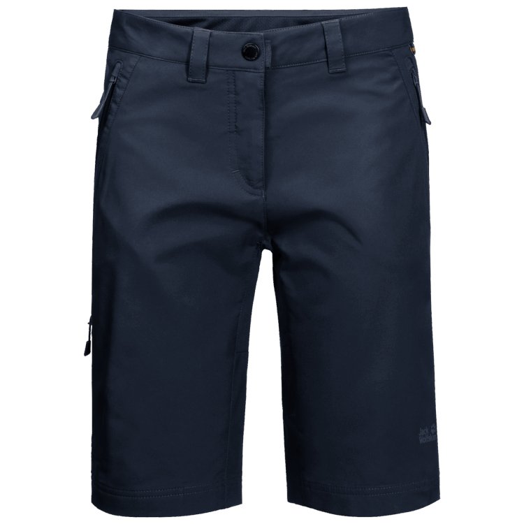 Women's Activate Track Shorts Brand Jack Wolfskin Hot Midnight Blue