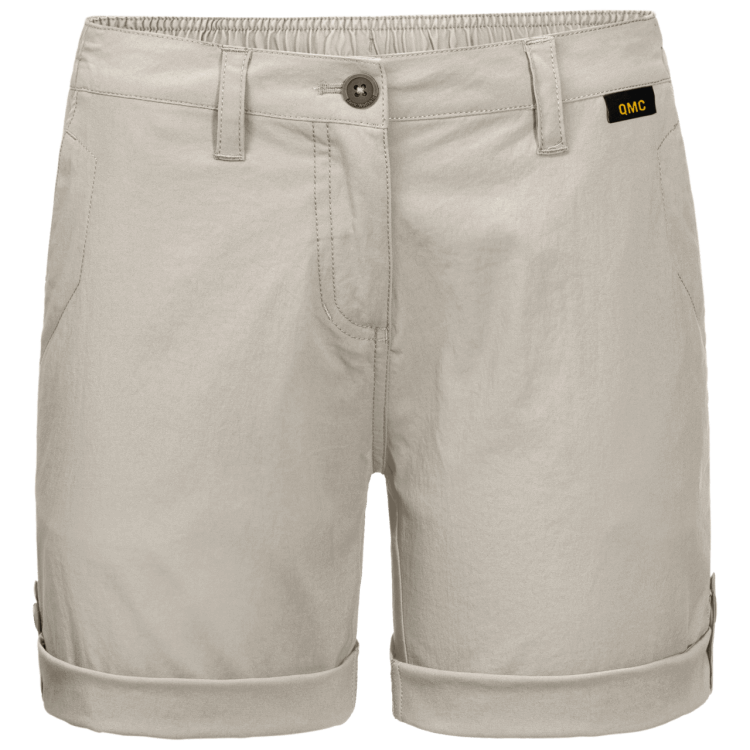 Hot Dusty Grey Women's Desert Shorts Brand Jack Wolfskin