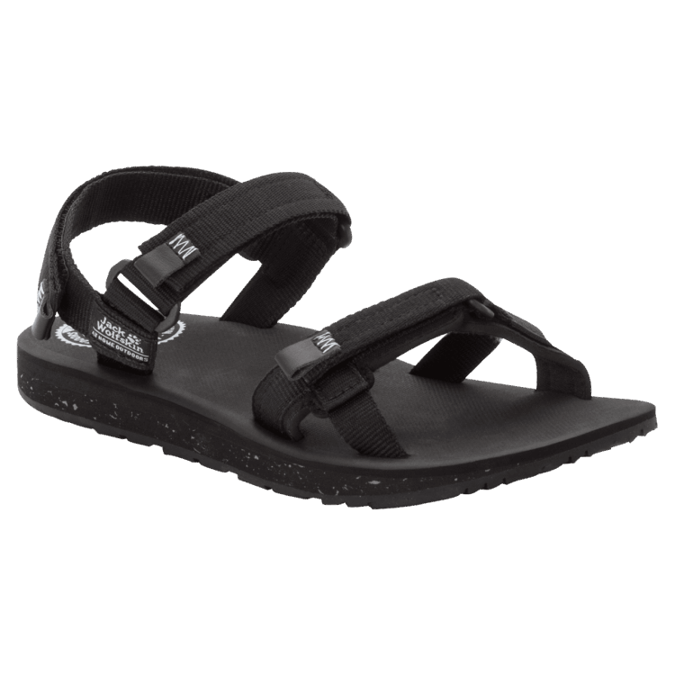 Brands Brand Jack Wolfskin Black-Light Grey Women's Outfresh Sandal