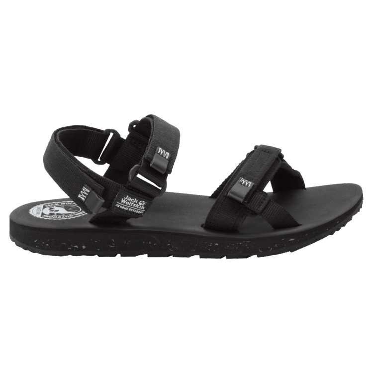 Brands Brand Jack Wolfskin Black-Light Grey Women's Outfresh Sandal