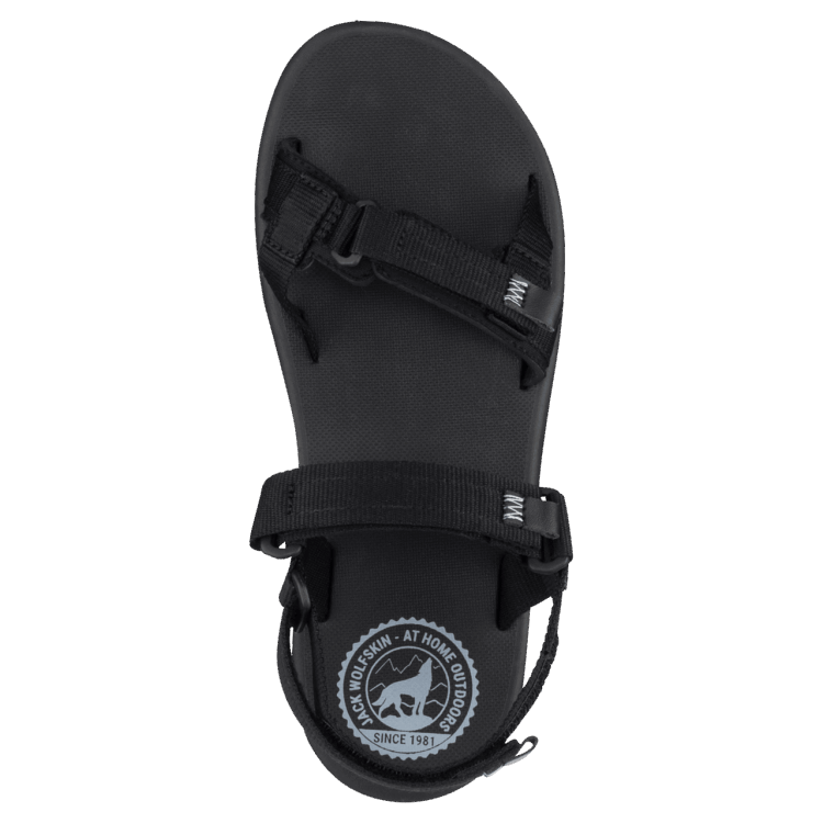 Brands Brand Jack Wolfskin Black-Light Grey Women's Outfresh Sandal