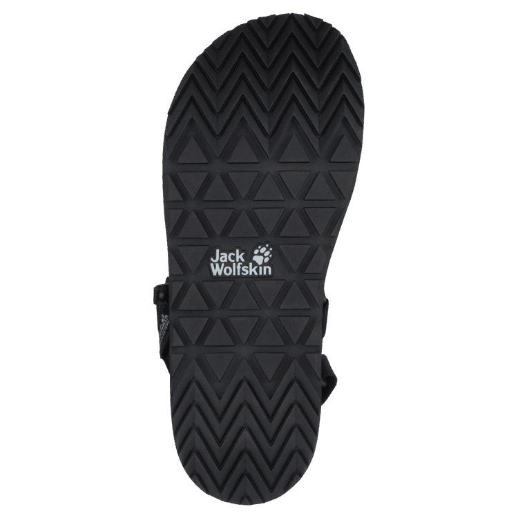 Brands Brand Jack Wolfskin Black-Light Grey Women's Outfresh Sandal