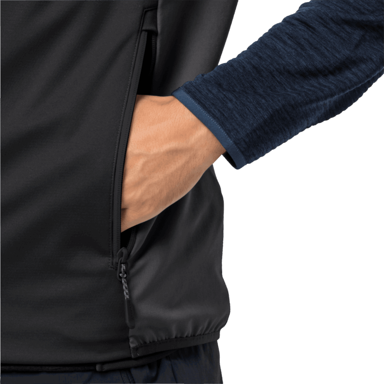Original HIGHEST PEAK VEST M Brand Jack Wolfskin Black