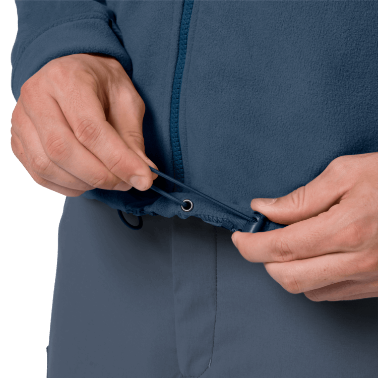Thunder Blue Brand Jack Wolfskin Hot Men's Kiruna Jacket