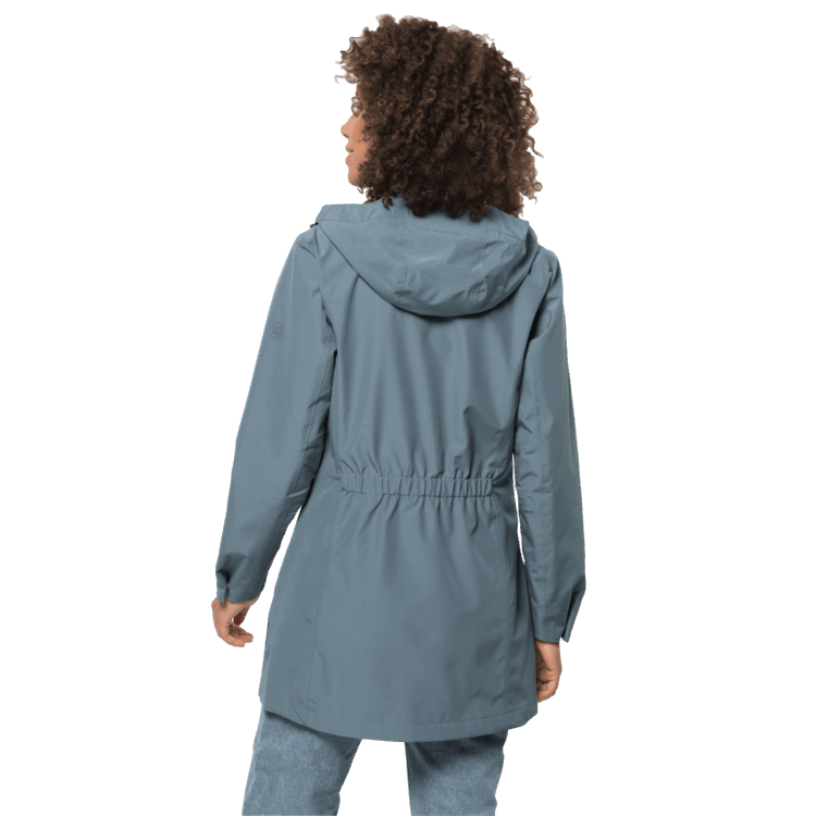 Brands Brand Jack Wolfskin Teal Grey Women's Cape York Paradise Coat