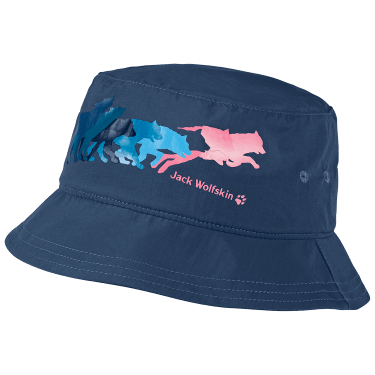Brand Jack Wolfskin Kid's Supplex At Home Bucket Dark Indigo Fashion