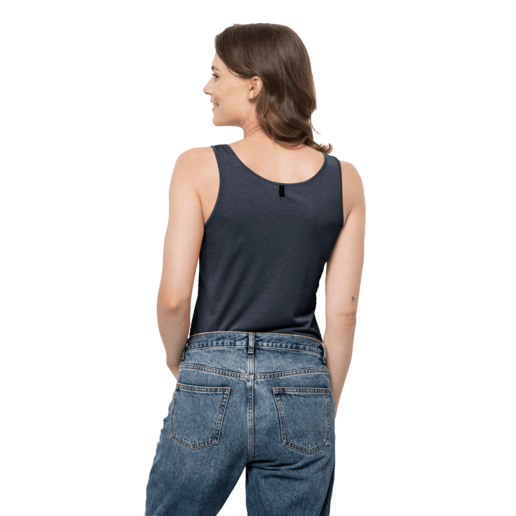 Women's Pack & Go Tank Night Blue Original Brand Jack Wolfskin