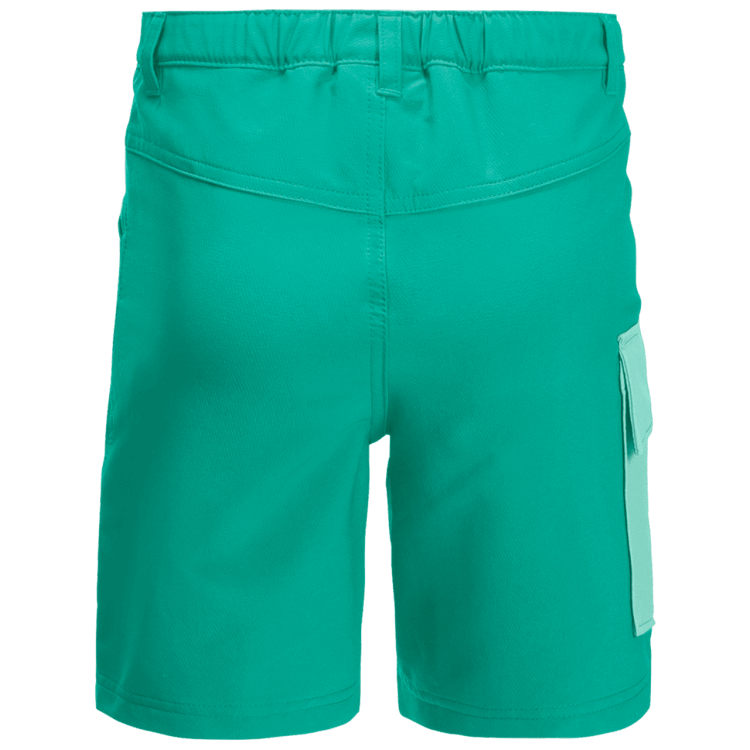 Kid's Active Shorts Brand Brand Jack Wolfskin Deep Mint