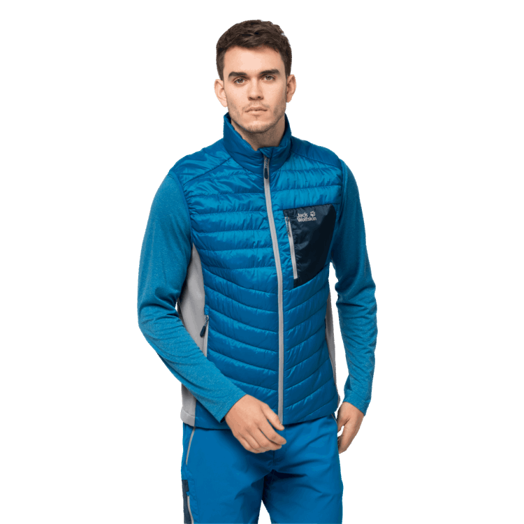 Brand Jack Wolfskin Blue Pacific Origins Men's Routeburn Vest