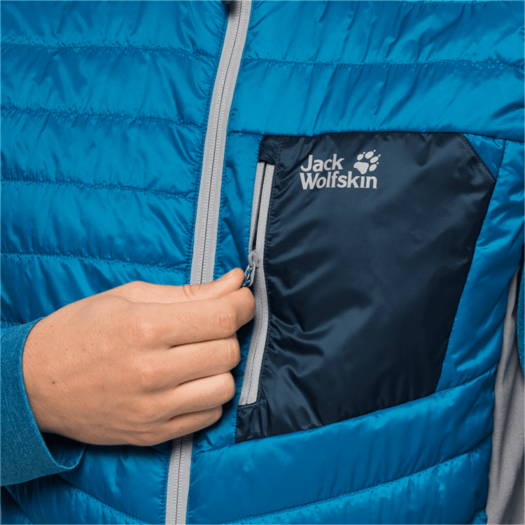 Brand Jack Wolfskin Blue Pacific Origins Men's Routeburn Vest