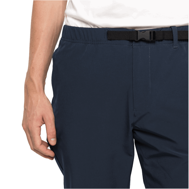 Men's Summer Lifestyle Pants Best Night Blue Brand Jack Wolfskin