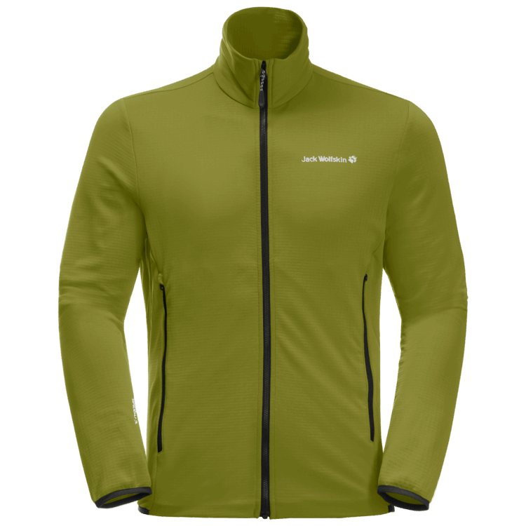 Golden Cypress Men's Dna Fleece New Brand Jack Wolfskin