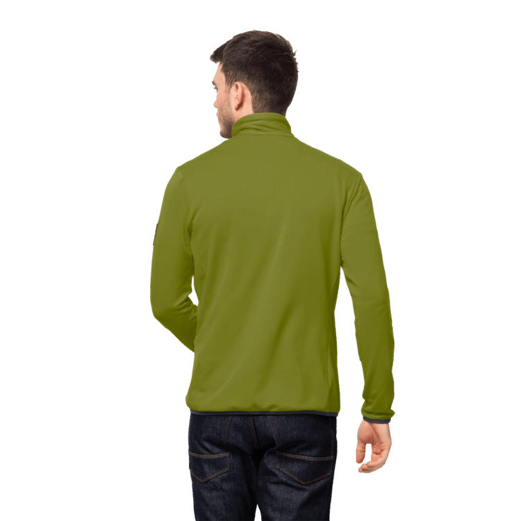 Golden Cypress Men's Dna Fleece New Brand Jack Wolfskin