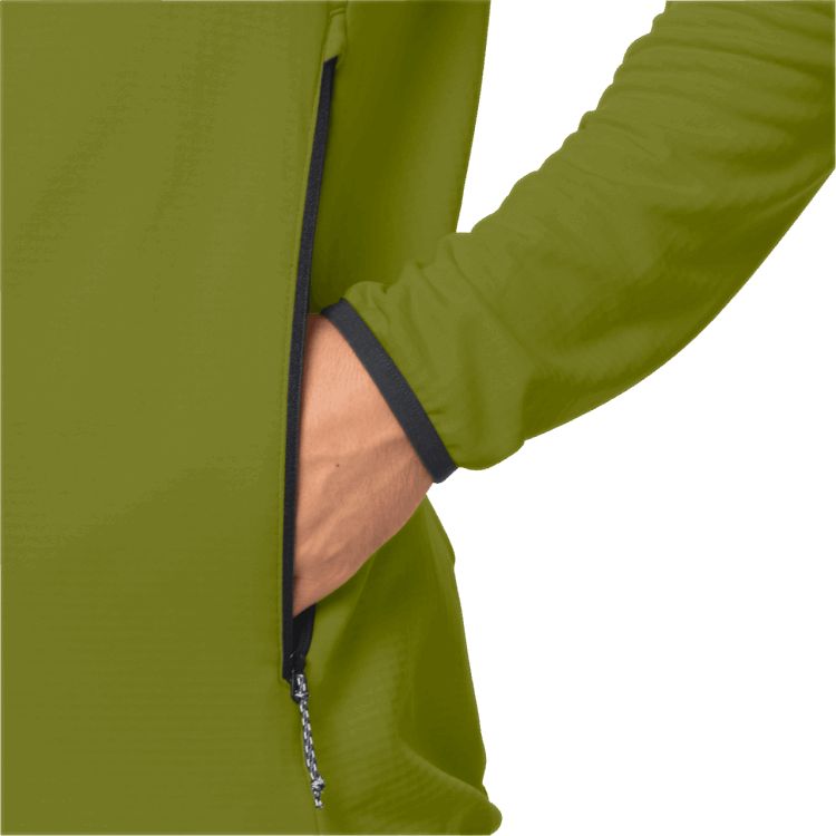 Golden Cypress Men's Dna Fleece New Brand Jack Wolfskin