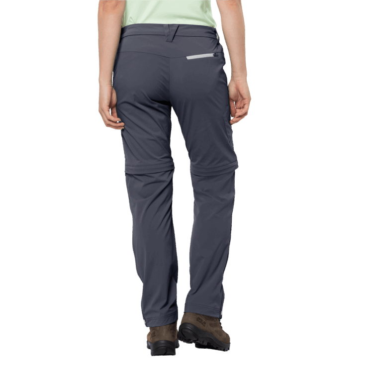 Original Brand Jack Wolfskin Graphite Women's Overland Zip Away