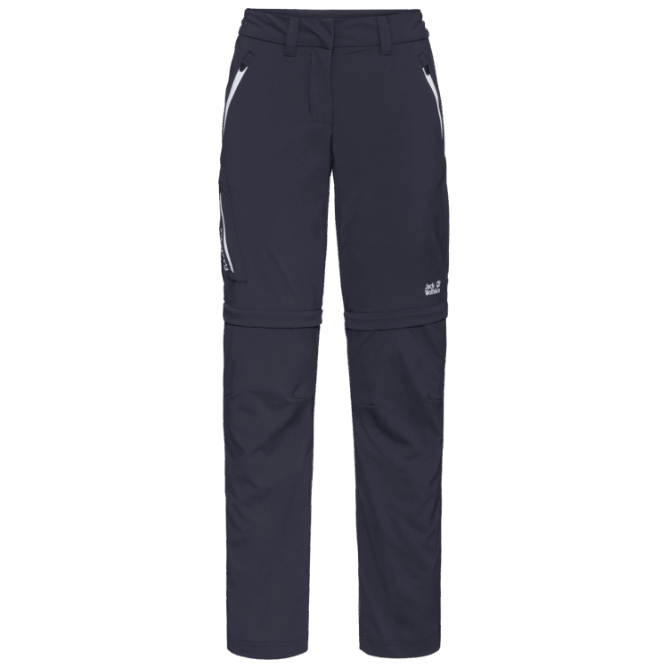 Original Brand Jack Wolfskin Graphite Women's Overland Zip Away