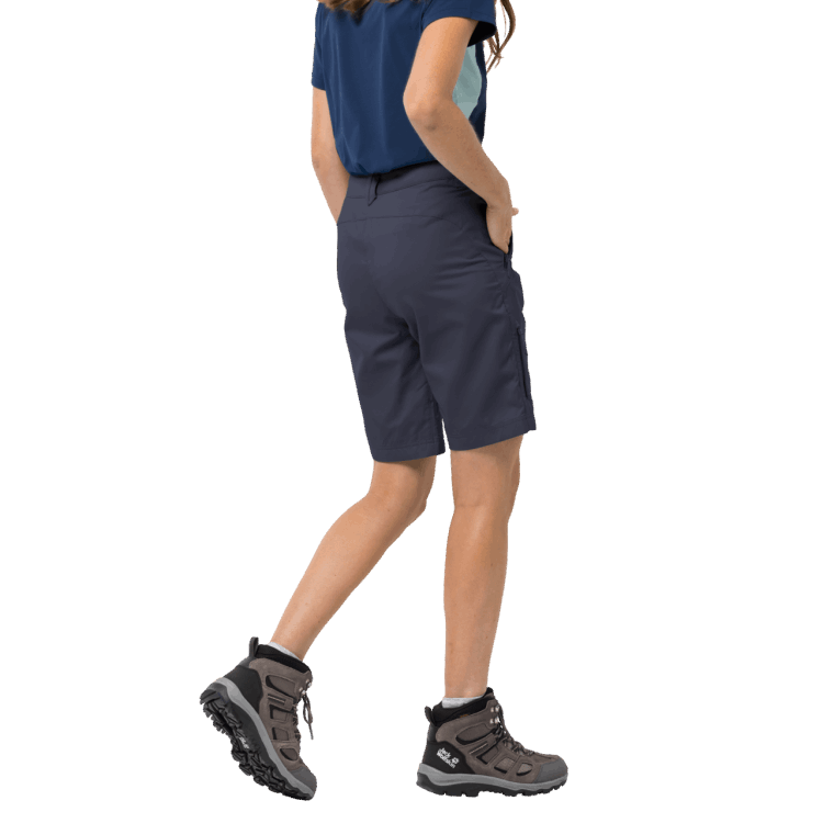 Women's Activate Track Shorts Graphite Brand Jack Wolfskin Best