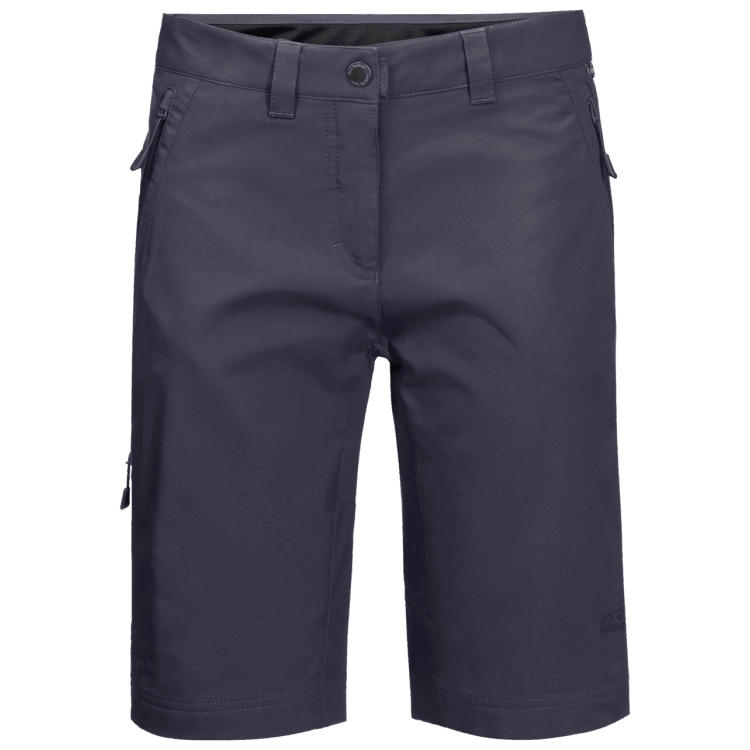 Women's Activate Track Shorts Graphite Brand Jack Wolfskin Best