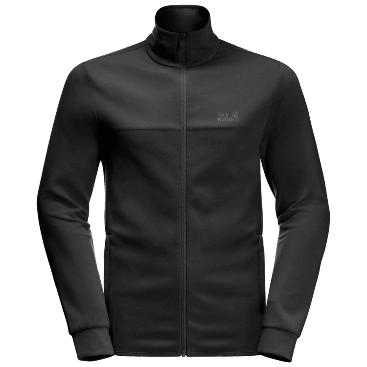 Black Original Brand Jack Wolfskin Men's New Haven Jacket