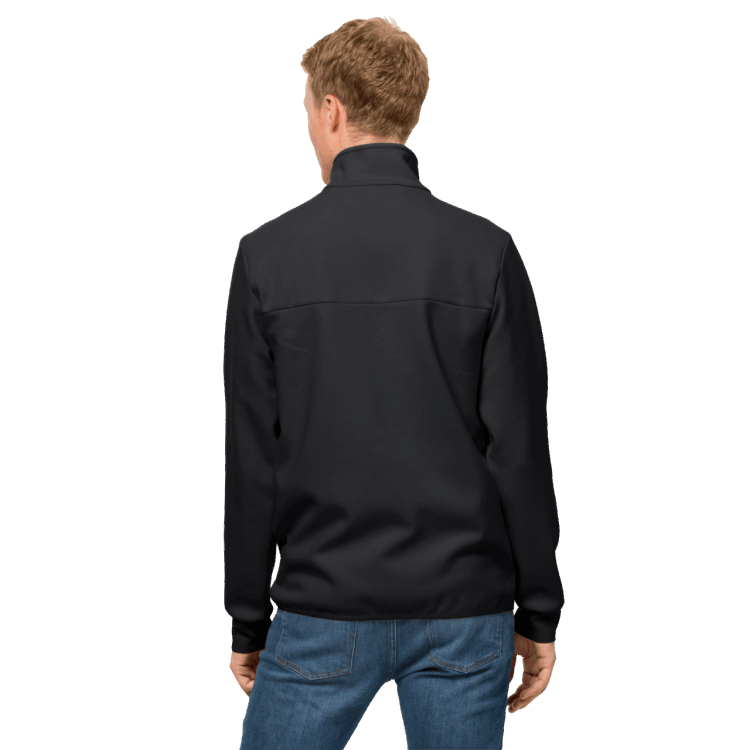 Black Original Brand Jack Wolfskin Men's New Haven Jacket