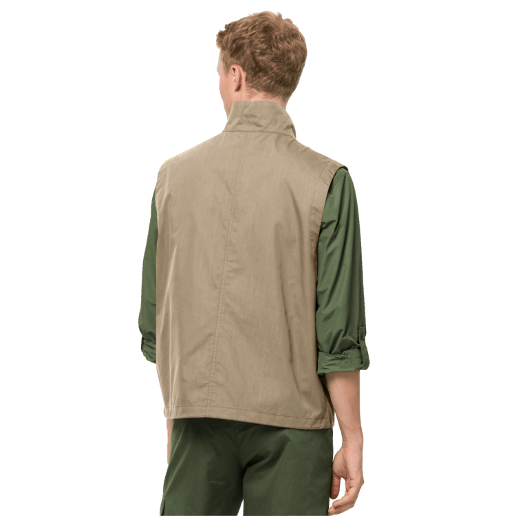 Men's Lakeside Trip Vest Brand Sand Dune Brand Jack Wolfskin