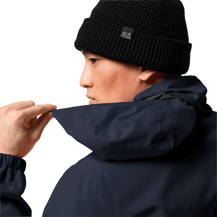 Men's Stormy Point Jacket Night Blue New Brand Jack Wolfskin