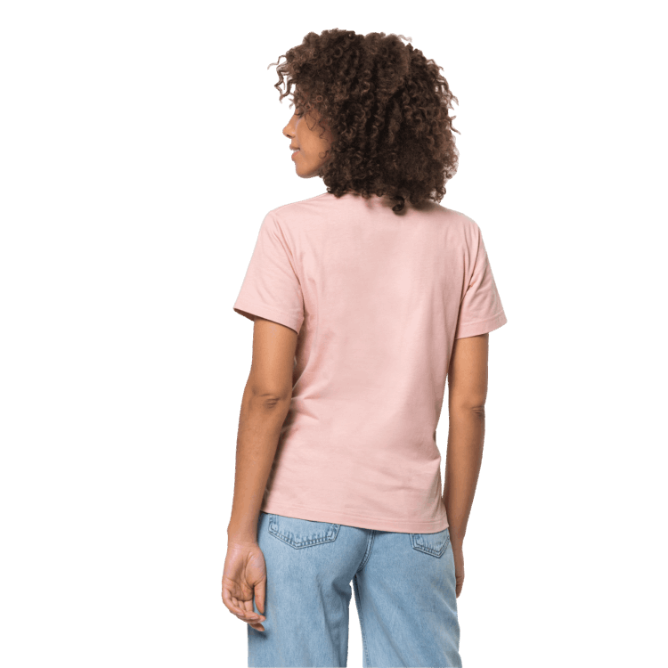 Brand Jack Wolfskin Women's Flower Logo T Collection Light Blush