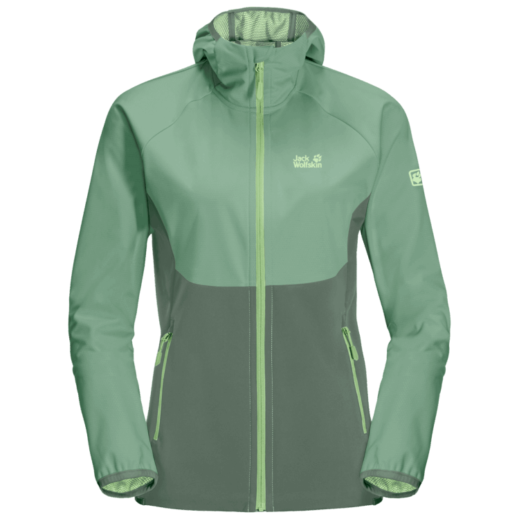 Hedge Green Brand Jack Wolfskin Women's Go Hike Softshell Brands
