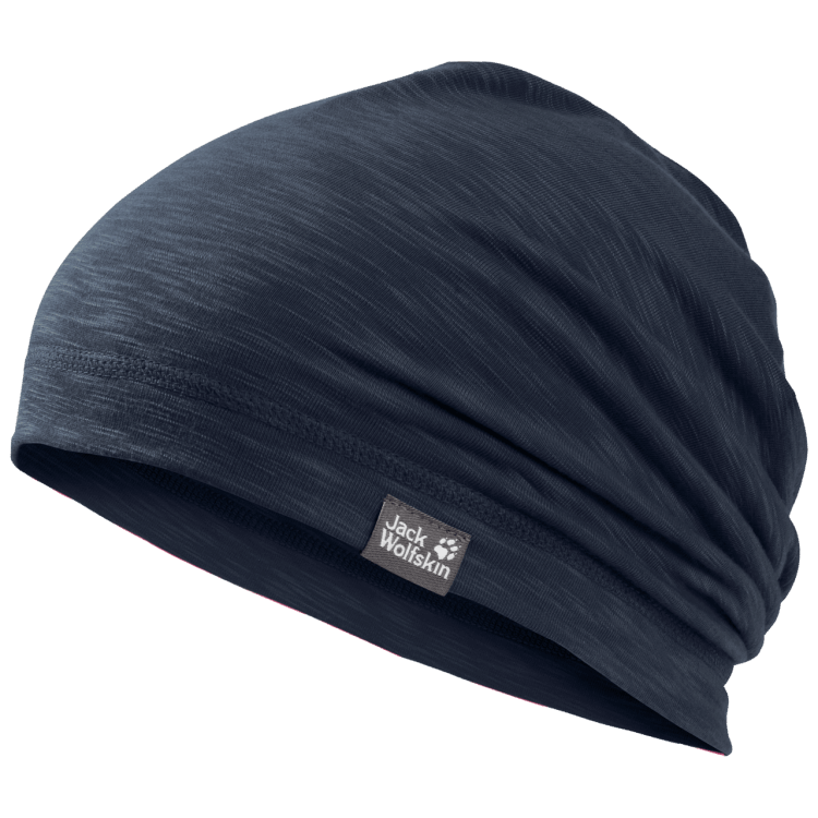 Night Blue New Kid's Travel Beanie Brand Jack Wolfskin