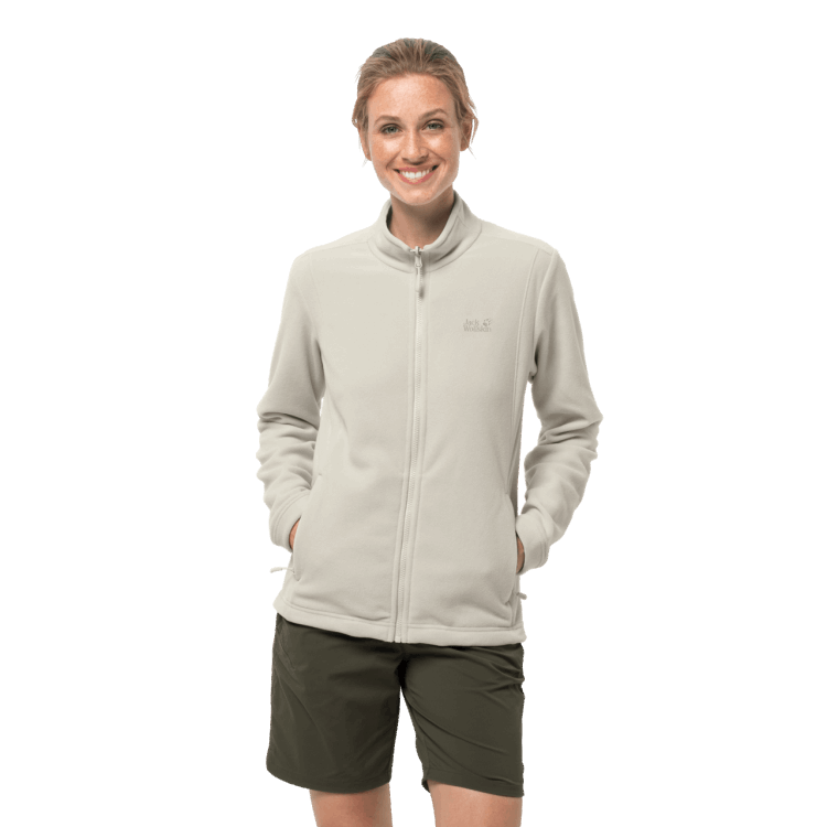 Brand Jack Wolfskin Hot Women's Kiruna Jacket White Sand