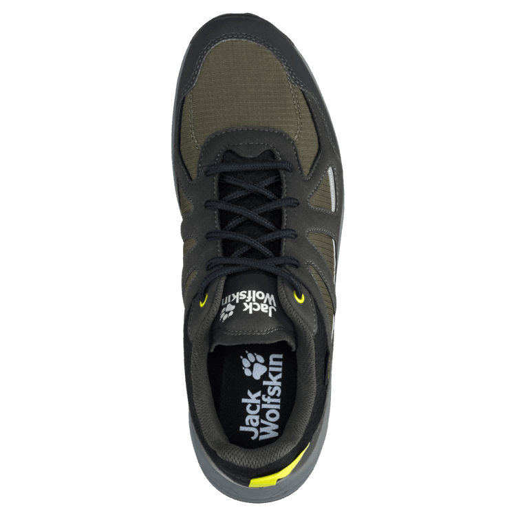 Khaki-Green New Men's Woodland 2 Texapore Low Brand Jack Wolfskin